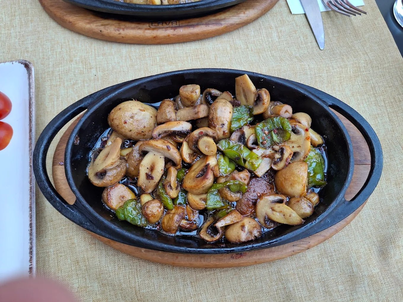 Grilled dish